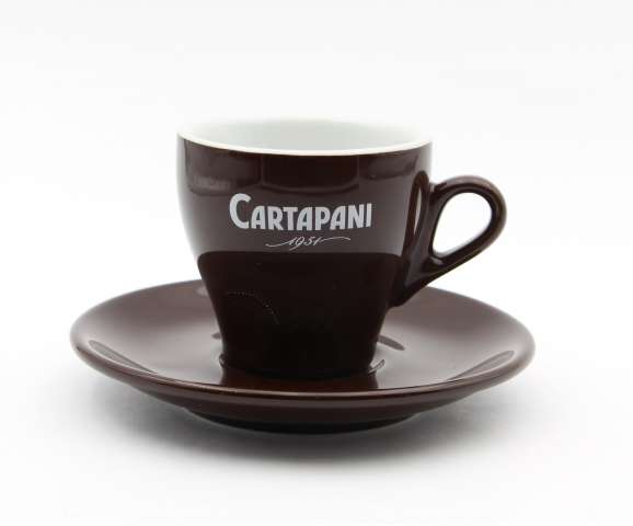 Cartapani marrone cappuccino set