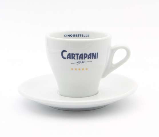 Cartapani Cinquestelle cappuccino set